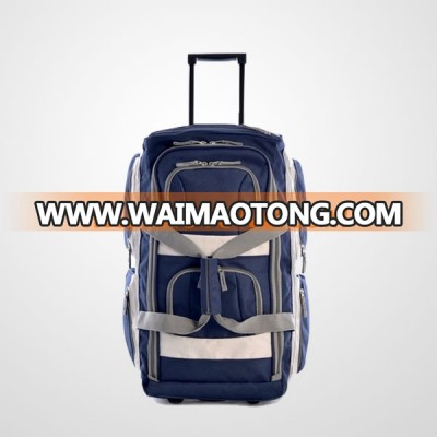 Trolley Bag Luggage 22" 8 Pocket Rolling Duffel Bag